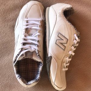 New Balance white shoes. Size 8 1/2